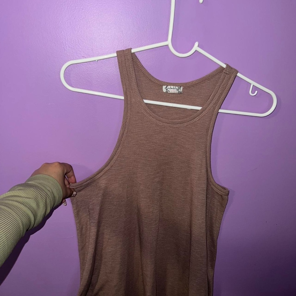 Free People Intimately brown tank top size xs